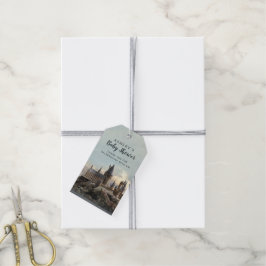 Harry Potter | Hogwarts Baby shower Hartelijk dank Cadeaulabel