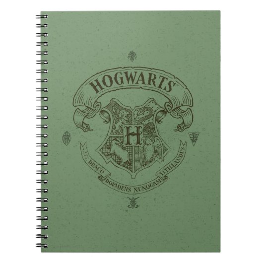 Harry Potter | Hogwarts Banier Wapen Notitieboek (Voorkant)