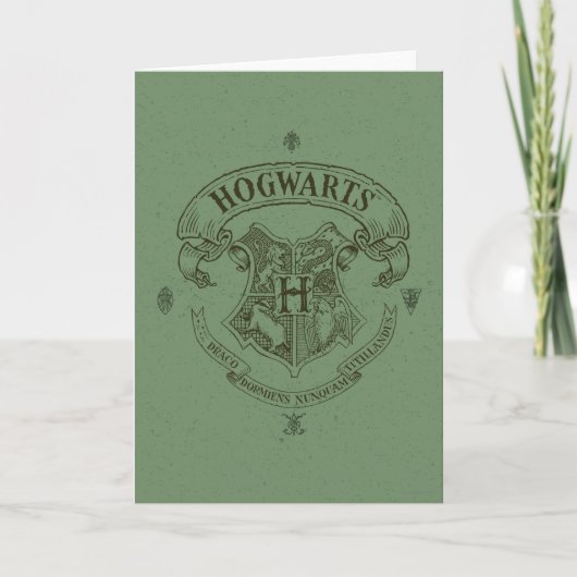 Harry Potter | Hogwarts Banier Wapenschild Kaart (Voorkant)