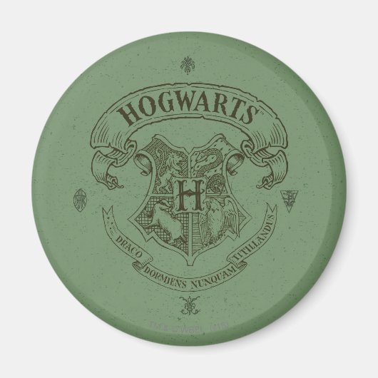 Harry Potter | Hogwarts Banner Crest Magneet (Voorkant)