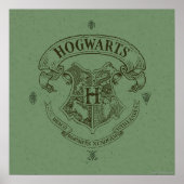 Harry Potter | Hogwarts Banner Crest Poster (Voorkant)