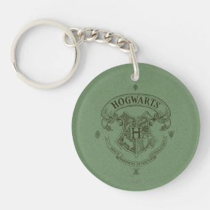 Harry Potter   Hogwarts Banner Crest Sleutelhanger