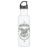 Harry Potter| Hogwarts Banner Crest Waterfles (Voorkant)