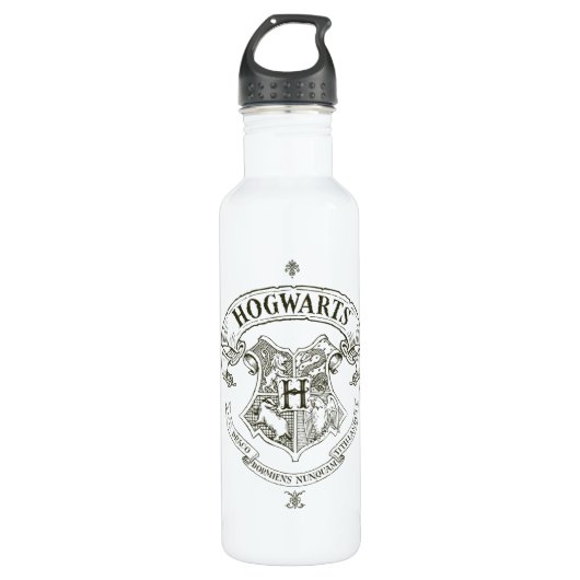 Harry Potter| Hogwarts Banner Crest Waterfles (Voorkant)