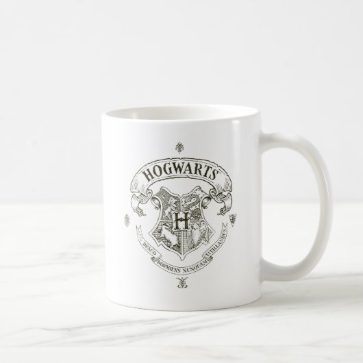 Harry Potter | Hogwarts-banner wapen Koffiemok (Rechts)