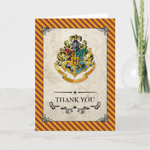 Harry Potter   Hogwarts Birthday Dankuwel Bedankkaart