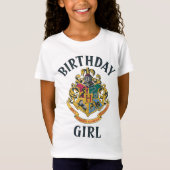 Harry Potter | Hogwarts Birthday Girl T-Shirt (Voorkant)
