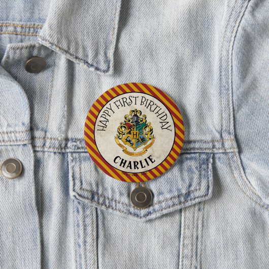 Harry Potter | Hogwarts Birthday Ronde Button 7,6 Cm (In situ)