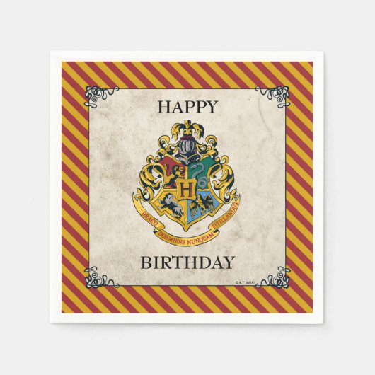 Harry Potter | Hogwarts Birthday Servet (Voorkant)