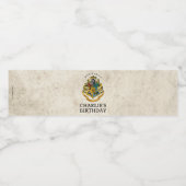Harry Potter | Hogwarts Birthday Waterfles Etiket (Enkel label)