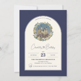 Harry Potter Hogwarts bloemboog verjaardag  Kaart