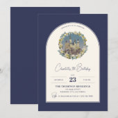 Harry Potter Hogwarts bloemboog verjaardag  Kaart (Voorkant / Achterkant)