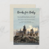 Harry Potter | Hogwarts - Boeken voor Baby Kaart (Voorkant / Achterkant)