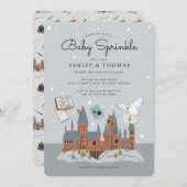 Harry Potter | Hogwarts Castle Baby Sprinkle Kaart (Voorkant / Achterkant)
