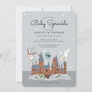 Harry Potter Hogwarts Castle Baby Sprinkle Kaart