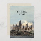 Harry Potter Hogwarts Castle bedankt Briefkaart (Voorkant / Achterkant)