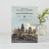 Harry Potter | Hogwarts Castle Birthday Kaart (Staand voorkant)