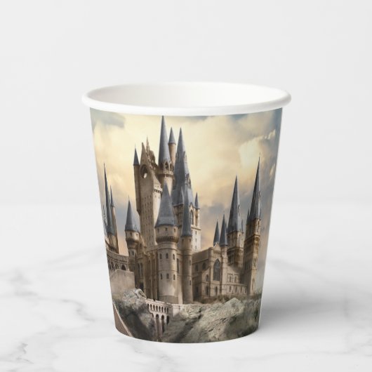 Harry Potter | Hogwarts Castle Bridal Shower Papieren Bekers (Achterkant)