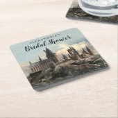 Harry Potter | Hogwarts Castle Bruiloftsfeestje Kartonnen Onderzetters (Schuin)