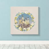 HARRY POTTER™ | HOGWARTS™ CASTLE CANVAS AFDRUK (Insitu (Houten vloer))