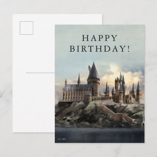 Harry Potter | Hogwarts Castle Daytime Briefkaart (Voorkant / Achterkant)