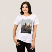 Harry Potter | Hogwarts Castle Daytime Tri-Blend Shirt (Voorkant volledig)