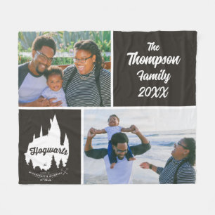 Harry Potter   HOGWARTS™ Castle Family Foto Fleece Deken