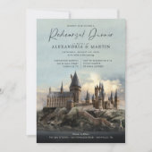 Harry Potter | Hogwarts Castle Rehearsal Dinner Kaart (Voorkant)