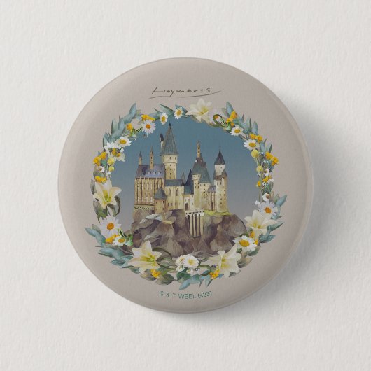 HARRY POTTER™ | HOGWARTS™ CASTLE RONDE BUTTON 5,7 CM (Voorkant)