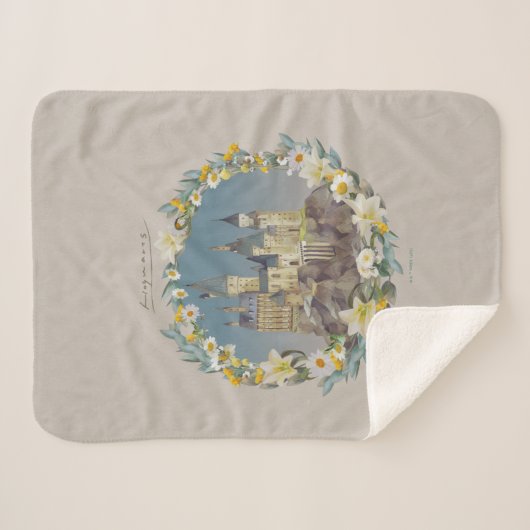HARRY POTTER™ | HOGWARTS™ CASTLE SHERPA DEKEN (Voorkant (horizontaal))