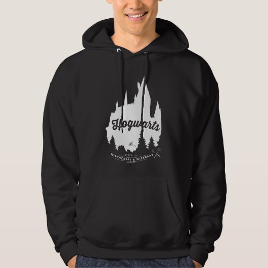 Harry Potter | HOGWARTS™ Castle Typografie Hoodie (Voorkant)