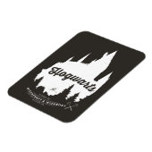 Harry Potter | HOGWARTS™ Castle Typografie Magneet (Linkerzijde)