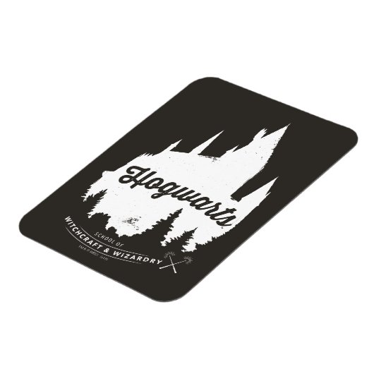 Harry Potter | HOGWARTS™ Castle Typografie Magneet (Linkerzijde)