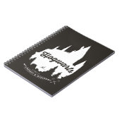 Harry Potter | HOGWARTS™ Castle Typografie Notitieboek (Linkerzijde)