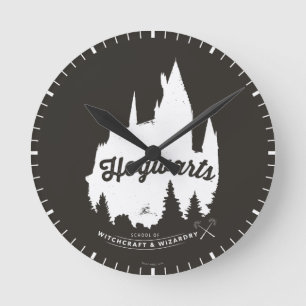 Harry Potter HOGWARTS™ Castle Typografie Ronde Klok