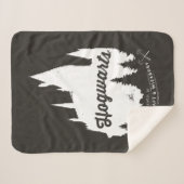 Harry Potter | HOGWARTS™ Castle Typografie Sherpa Deken (Voorkant (horizontaal))