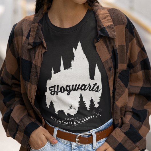 Harry Potter | HOGWARTS™ Castle Typografie Tri-Blend Shirt