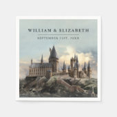 Harry Potter | Hogwarts Castle Wedding Servet (Voorkant)