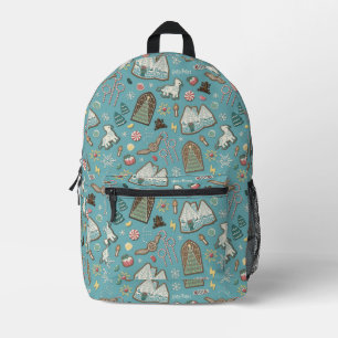 HARRY POTTER™ HOGWARTS™ Christmas Cookie Pattern Bedrukte Rugzak