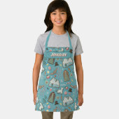 HARRY POTTER™ HOGWARTS™ Christmas Cookie Pattern Schort (Insitu)