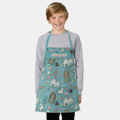 HARRY POTTER™ HOGWARTS™ Christmas Cookie Pattern Schort (Gedragen)