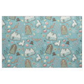 HARRY POTTER™ HOGWARTS™ Christmas Cookie Pattern Stof (Fat Quarter)