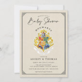 Harry Potter | Hogwarts Crest-Baby shower Kaart (Voorkant)