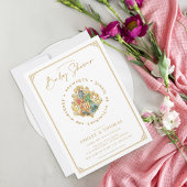 Harry Potter | Hogwarts Crest-Baby shower Kaart