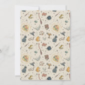 Harry Potter | Hogwarts Crest-Baby shower Kaart (Achterkant)