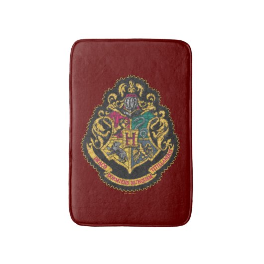 Harry Potter | Hogwarts Crest Badmat (Voorkant Verticaal)