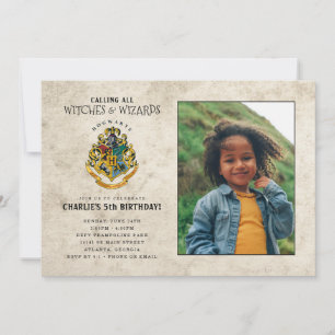Harry Potter Hogwarts Crest Birthday - Foto Kaart