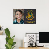 Harry Potter Hogwarts Crest Birthday Poster (Thuiskantoor)