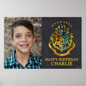Harry Potter Hogwarts Crest Birthday Poster (Voorkant)
