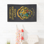 Harry Potter Hogwarts Crest Birthday Spandoek (Insitu)